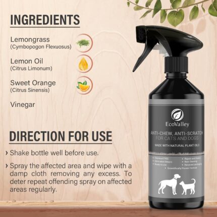 EcoValley Anti-Chew Anti-Scratch Repellent Spray