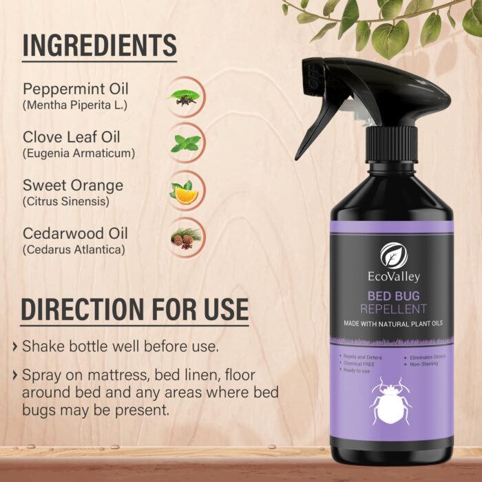 EcoValley Bed Bug Repellent Spray