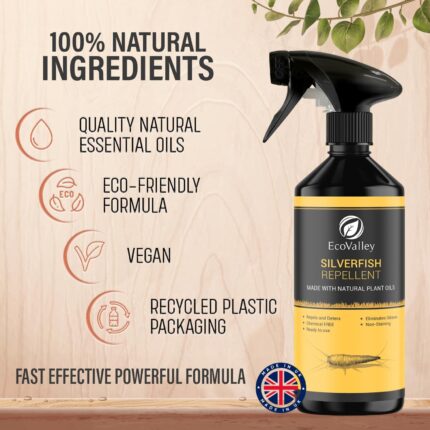 EcoValley Natural Silverfish Repellent Spray