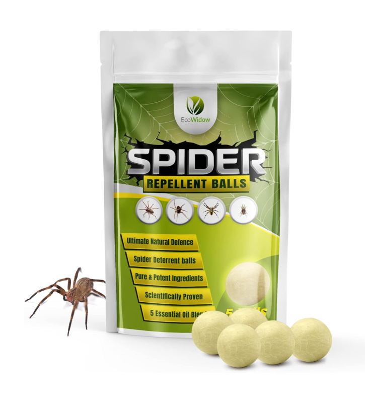 Super Strength Spider Repellent Balls with oregano, thyme and mint essential oils