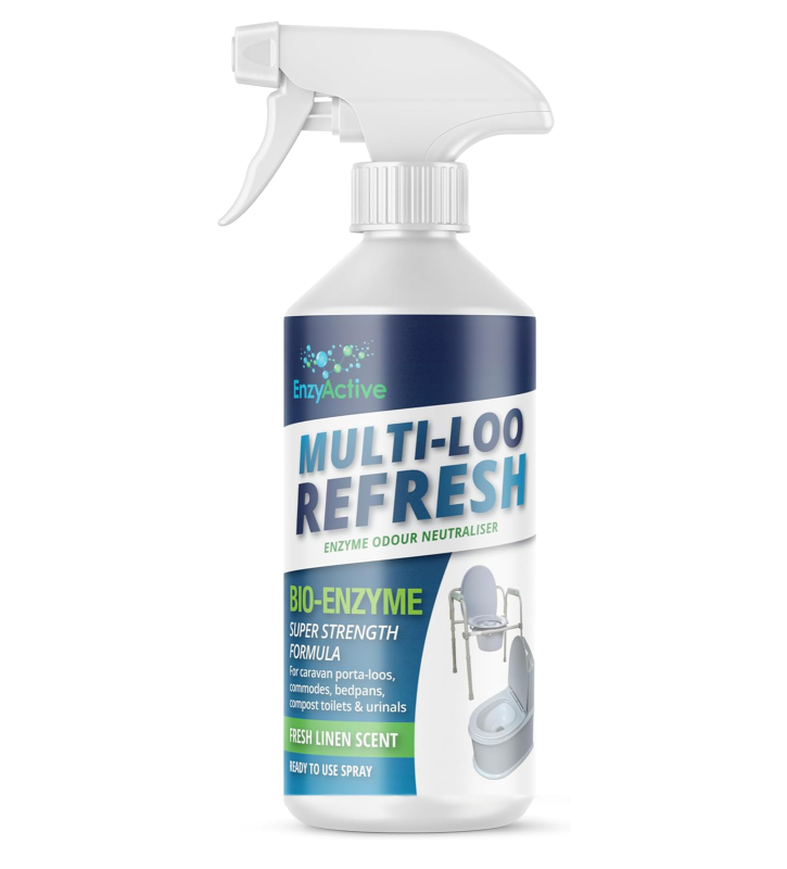 Multi Loo portable toilet enzyme cleaner spray 500ml linen fresh